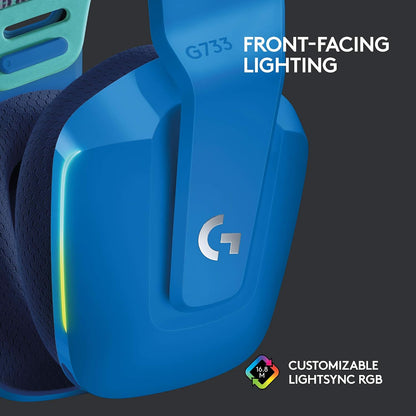 Logitech G305 Lightspeed Mouse Inalámbrico para Juegos + G733 Light...