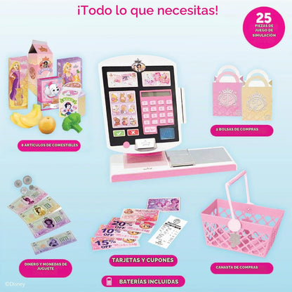 Disney Princess - Juego de registro de comestibles para niños (26 p...