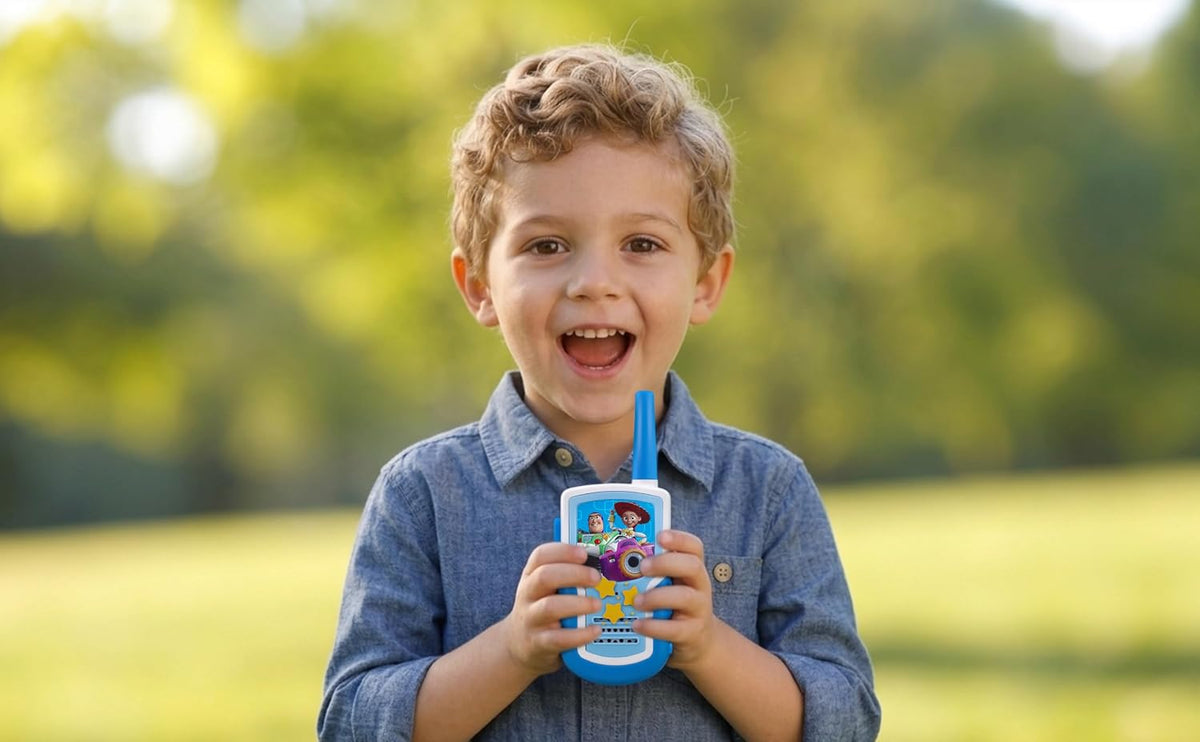 Toy Story 5 Walkie Talkies para niños, libre de estática y rango ex...