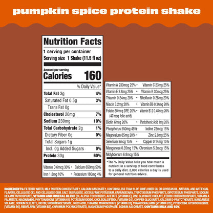 Premier Protein EDICIÓN LIMITADA Batido de 1.06 oz, especias de cal...