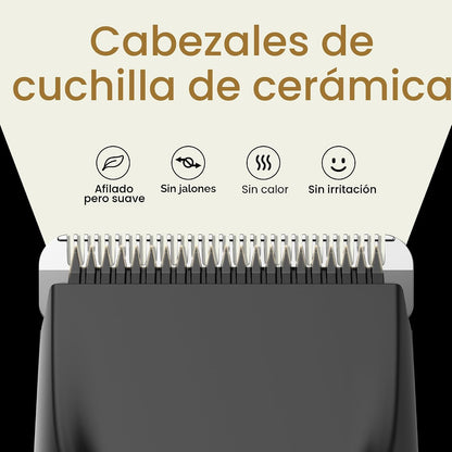 Recortadora de vello púbico y corporal para hombres - Afeitadora el...