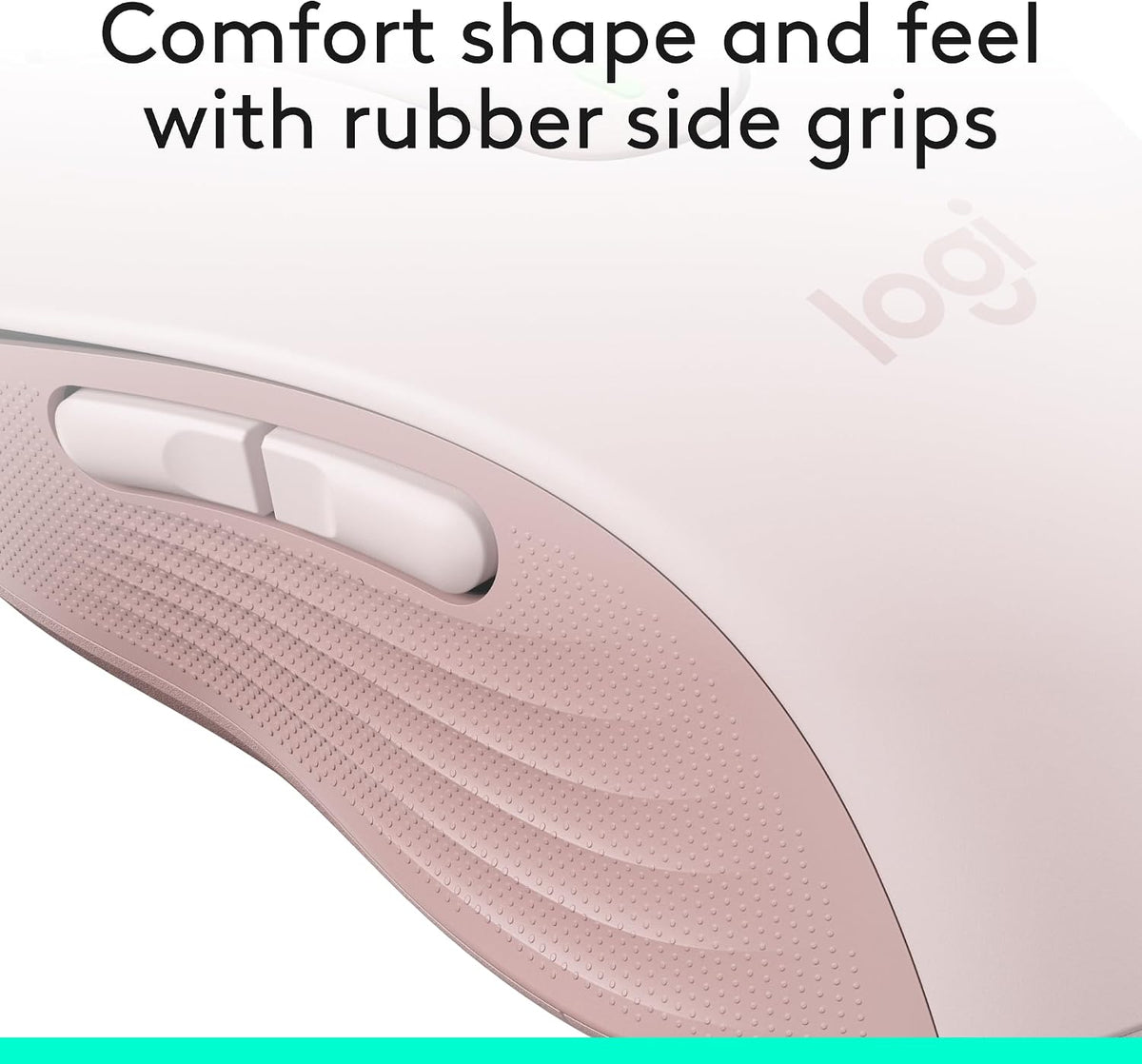 Ratón inalámbrico Logitech Signature M650 para manos pequeñas y med...
