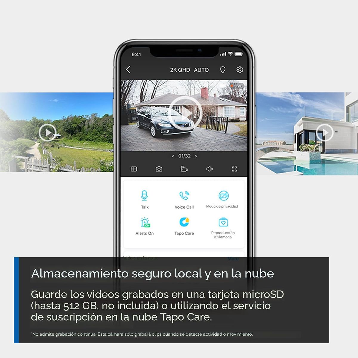 Tapo MagCam 2K+ Cámara de seguridad inalámbrica para exteriores, al...