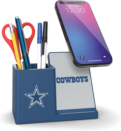 SOAR Soporte de carga inalámbrico unisex NFL y organizador de escri...