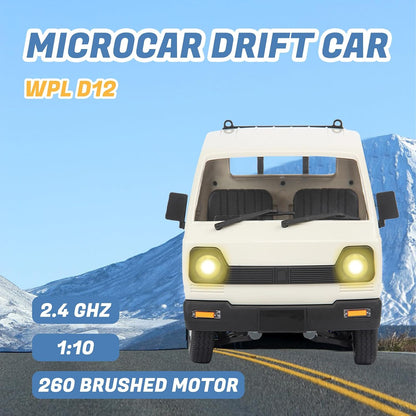 LEOSO WPL D12 RC Truck 1\/10 RC Drift Camioneta con 3 baterías | Ra...