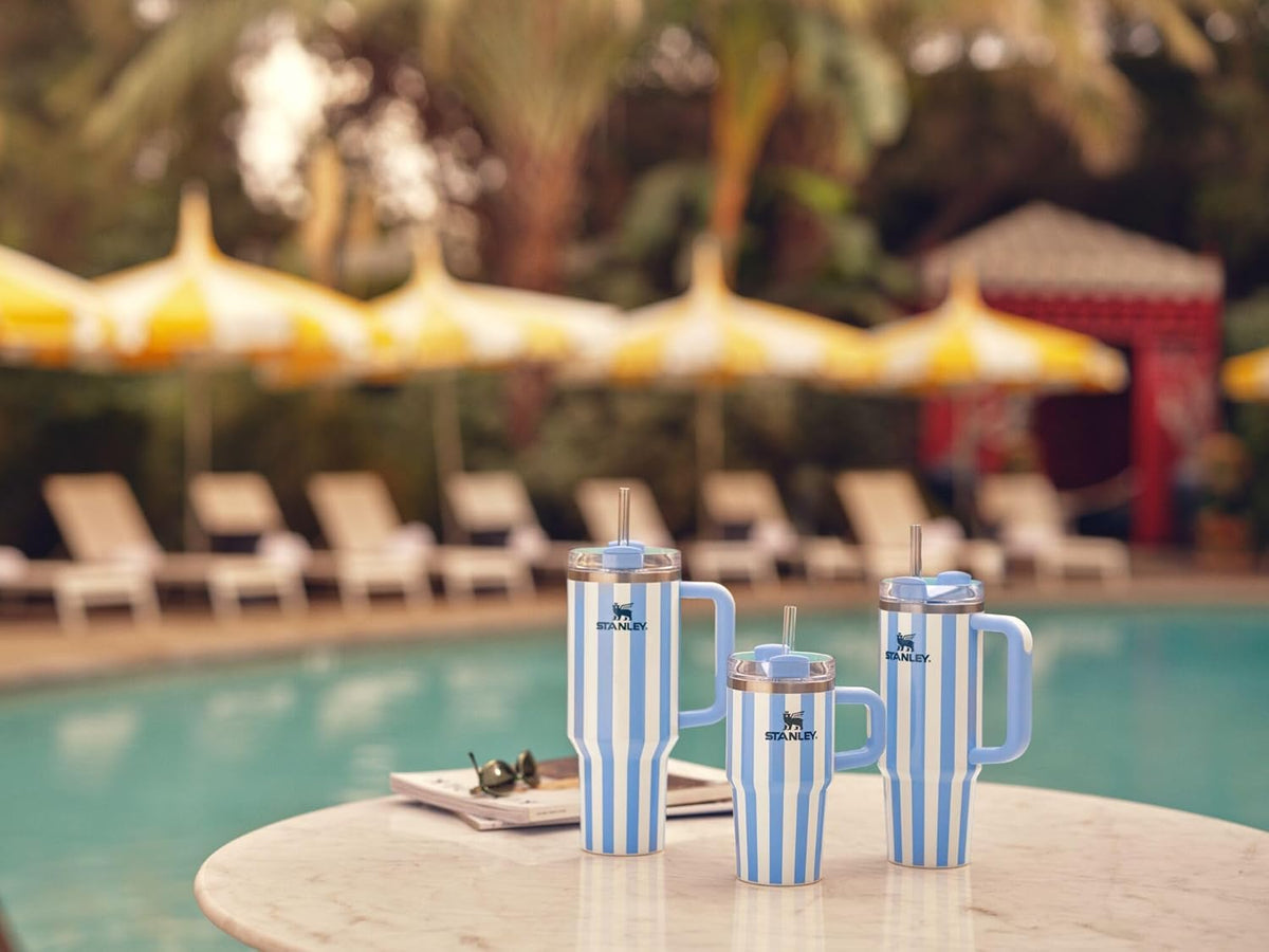 STANLEY Quencher H2.0 Flow State - Vaso de 30 onzas, Cornflower Cab...