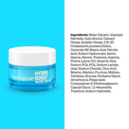 Neutrogena Hydro Boost - Crema hidratante facial + limpiador de pru...