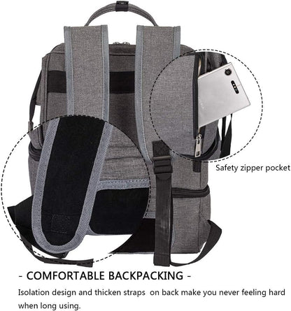 Mochila para extractor de leche \u2013 Doble capa para madre bolsa...