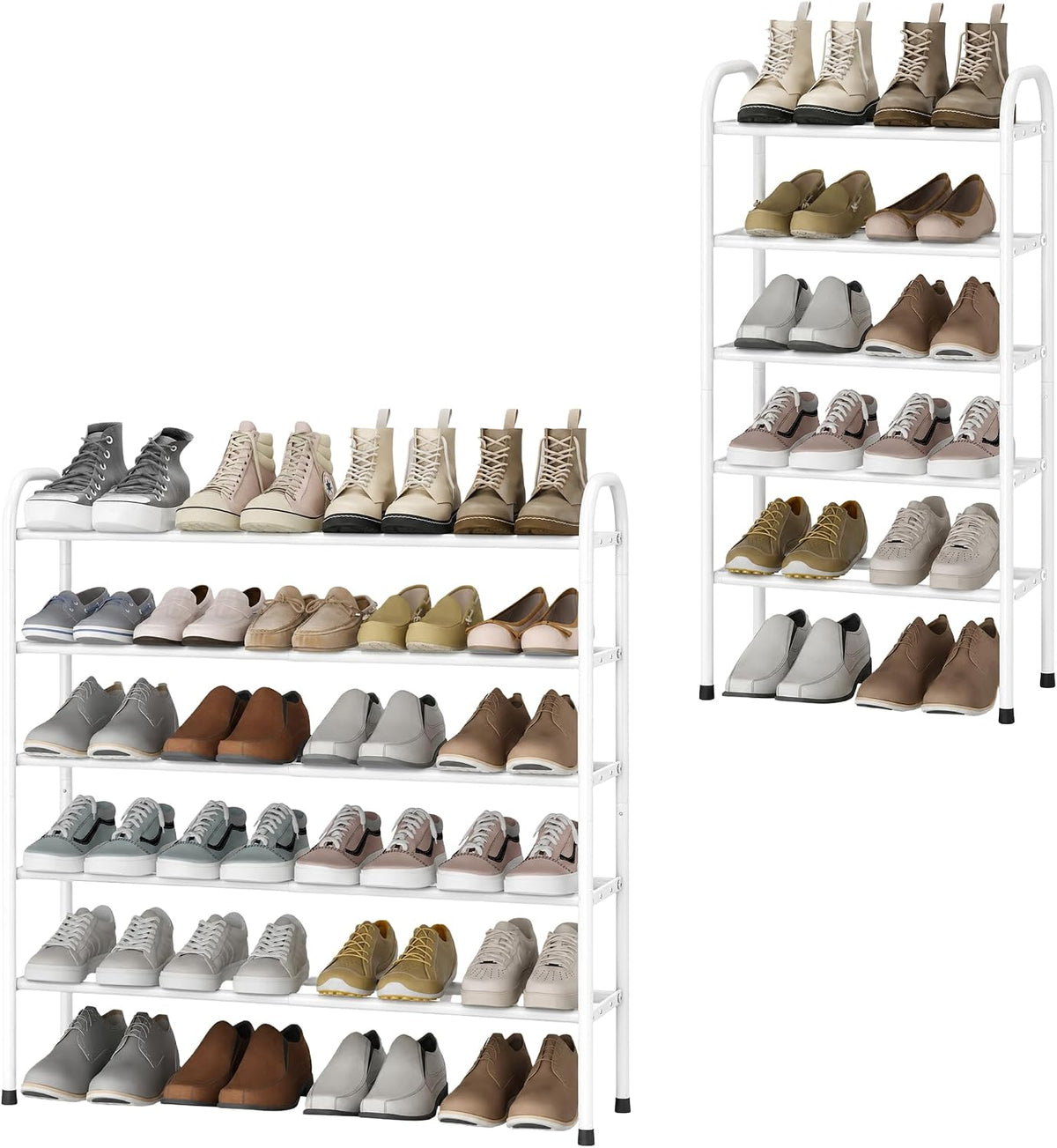 STO STO Zapatero expandible de 5 niveles para armario, entrada, 24...