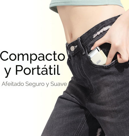 yoose - Maquinillas de afeitar eléctricas para mujer, recortadora d...