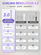 SHEGLAM One Touch Airflow Styler Pro - Tecnología de aire frío 3.0...