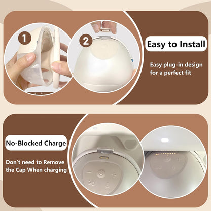 8 tapas de silicona para eufy S1 Pro, S1, E20, E10, extractor de le...