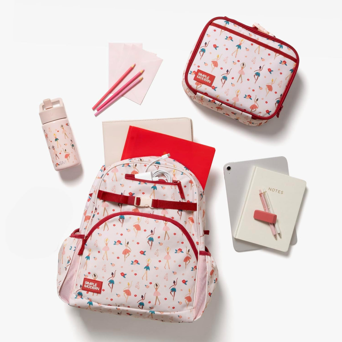 Simple Modern Mochila infantil de Paw Patrol para escuela, niñas, n...