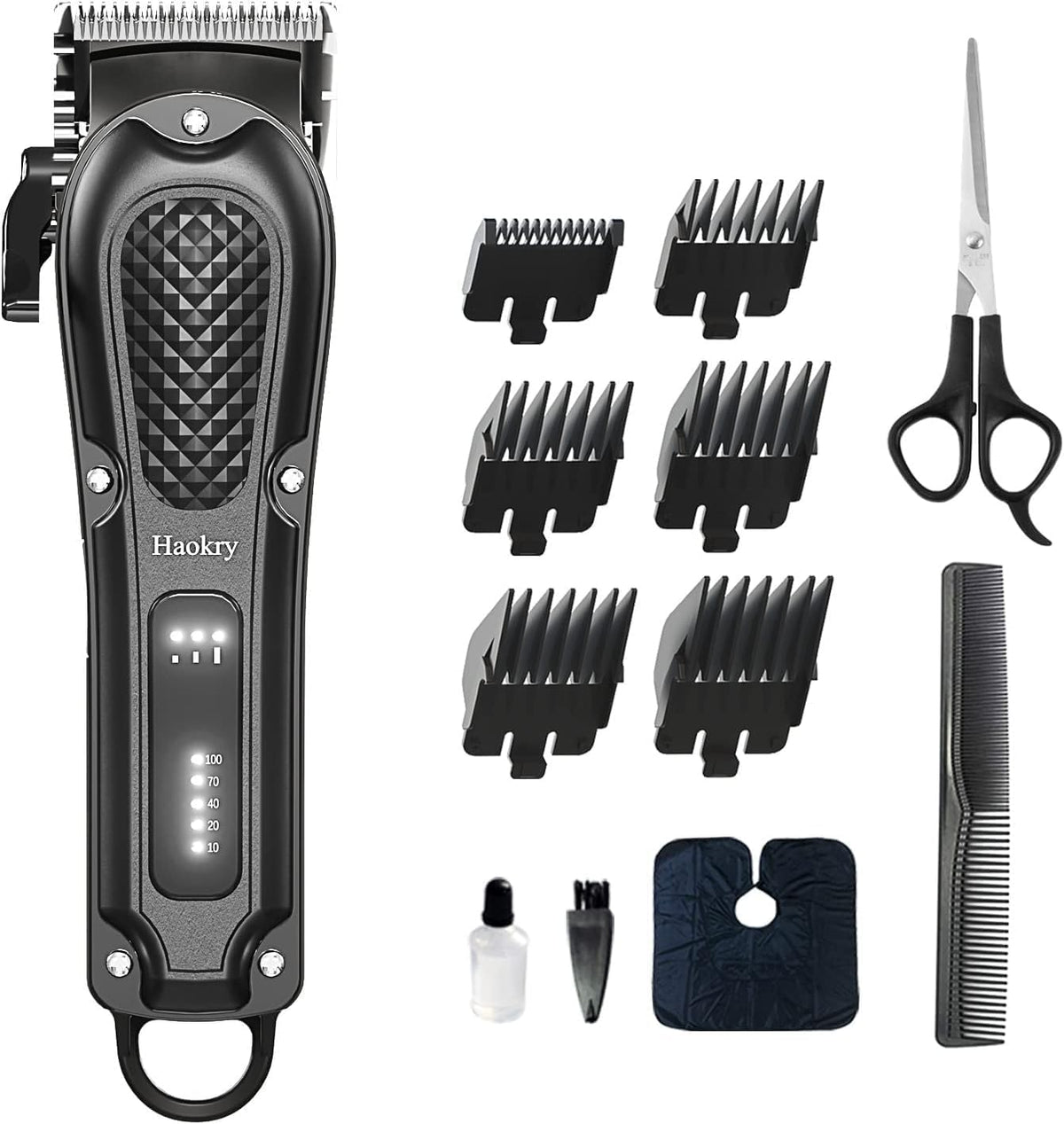 Haokry - Cortadora de pelo para hombres profesional - Cortapelo ina...