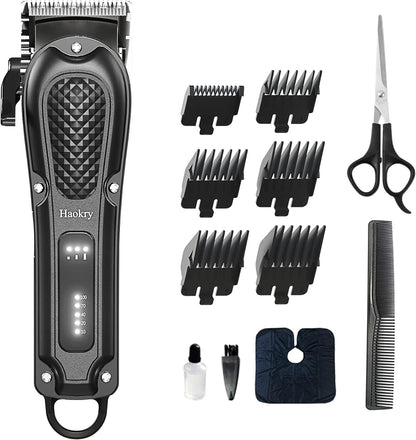 Haokry - Cortadora de pelo para hombres profesional - Cortapelo ina...