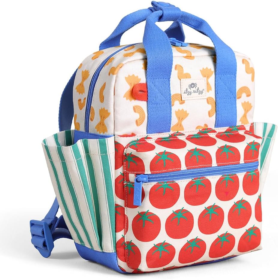 Itzy Ritzy Mochila para niños pequeños, bolsa de guardería para beb...
