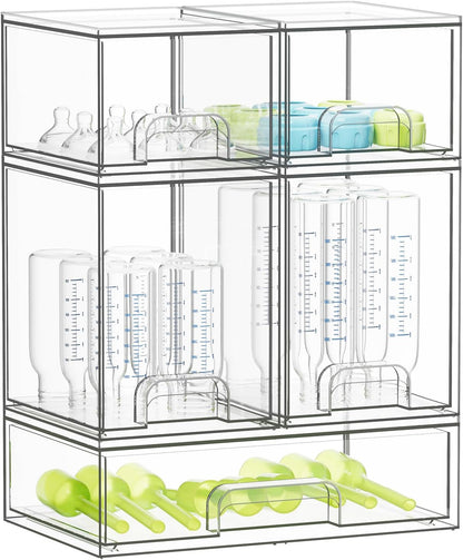SpaceAid Organizador de almacenamiento de botellas para bebé – Cont...
