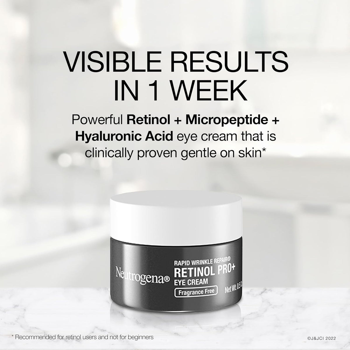 Neutrogena Rapid Wrinkle Repair Retinol Pro+ Crema para Ojos Antiar...