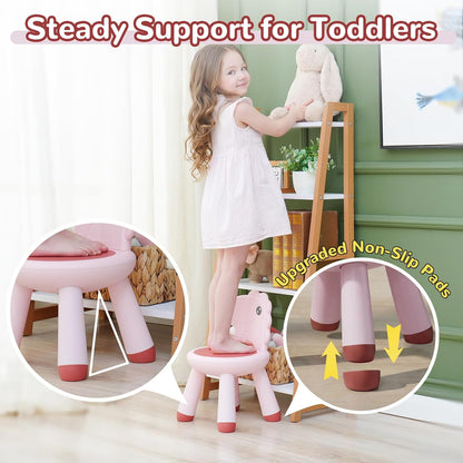 KidBloom - Silla para niños, silla resistente para niños, color ros...