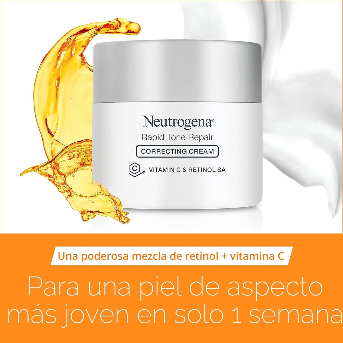 Neutrogena Rapid Tone Repair Retinol + Crema correctora de vitamina...