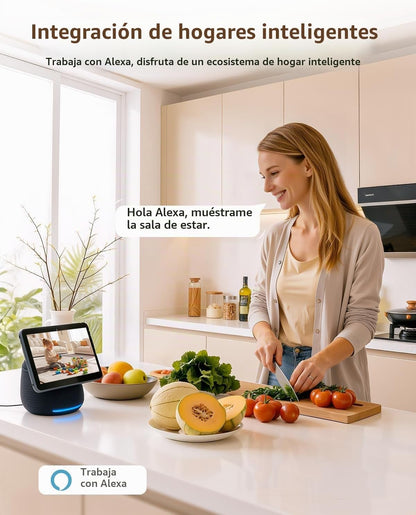 Cámara de seguridad 2K interior, 5G y 2.4G WiFi cámara para bebé\/m...