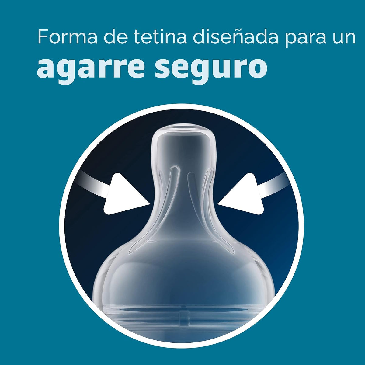 Philips Avent Biberón anticólico, flujo rápido, 11 oz, SCY106\/04 |...