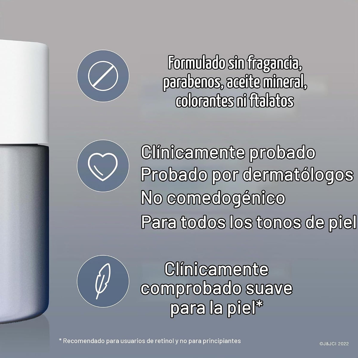 Neutrogena Crema Hidratante de Noche Pro+ Retinol para Reparación R...