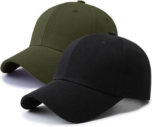 PFFY 2 paquetes de gorra de béisbol Golf Dad Hat para hombres y muj...