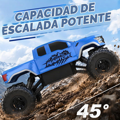 DOUBLE E Ford Raptor F150 Coche de Control Remoto 4WD Camiones Mons...