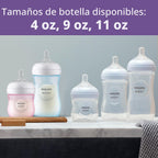 Philips Avent Biberones naturales, flujo medio, 9 onzas, sin BPA, p...