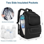 Mancro Mochila para pañales, bolsa multifuncional para pañales con...