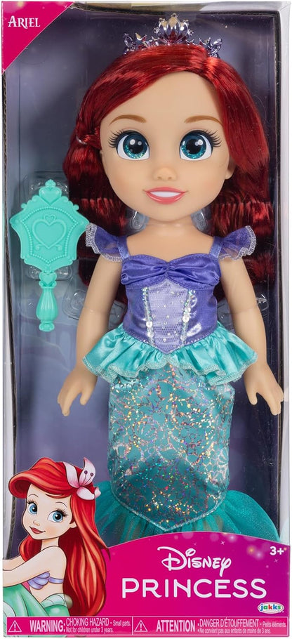 Muñeca Disney Princess, mi amiga, Ariel de 14 pulgadas de alto. Inc...