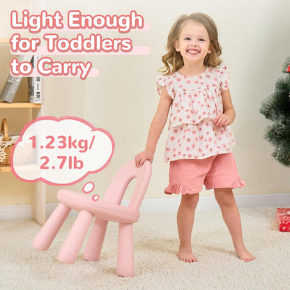 KidBloom - Silla ergonómica para niños, silla para niños, color ros...