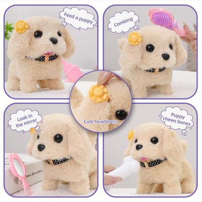 16 piezas de juguetes para perros robot para niñas, juguetes para n...