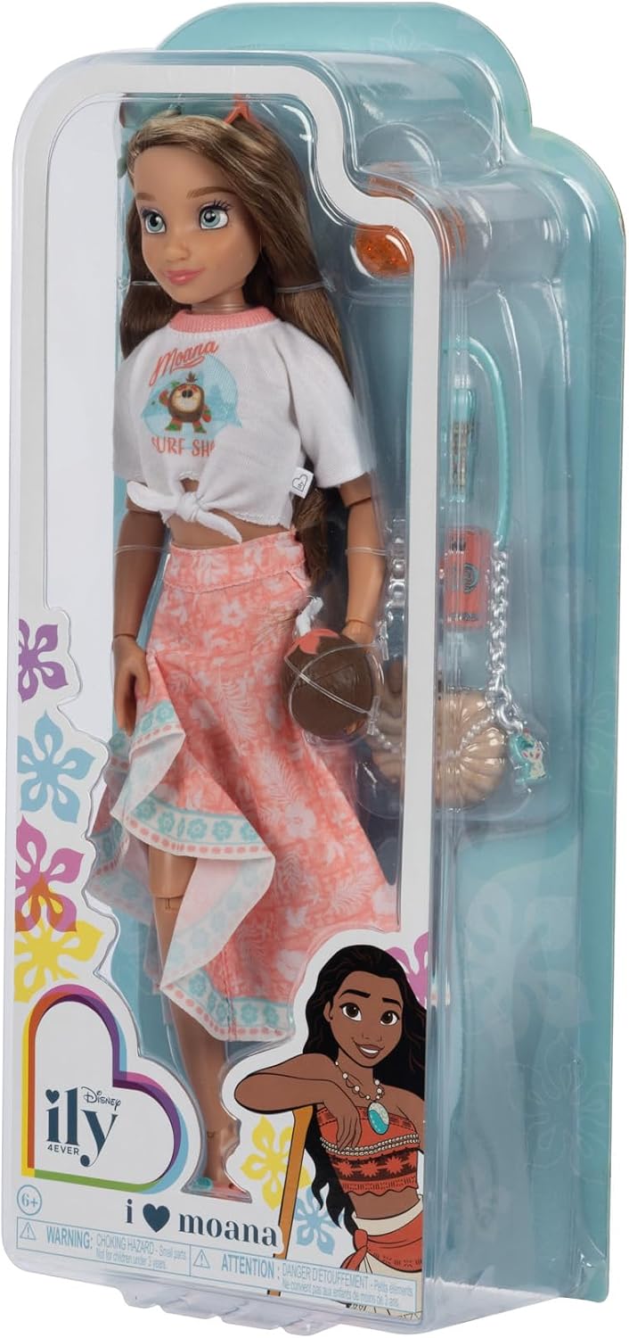 Muñecas de moda Disney ILY 4EVER inspiradas en Moana, de 11,5 pulga...