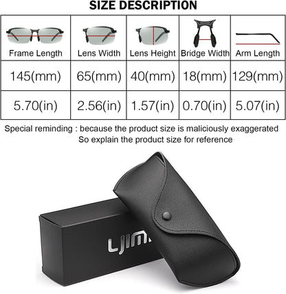 YIMI Gafas de sol polarizadas fotocromáticas para conducción z87 pa...