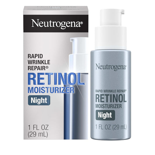 Neutrogena Crema hidratante de noche para reparación rápida de arru...