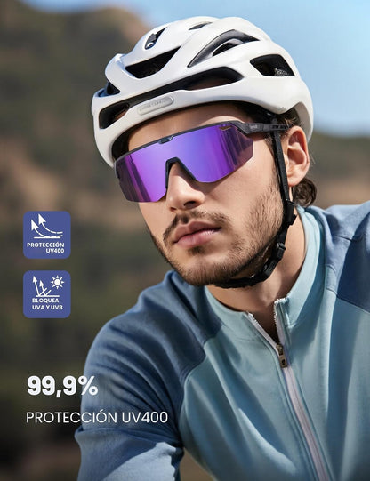 Lamicall Gafas de sol deportivas polarizadas de 0.85 oz para hombre...