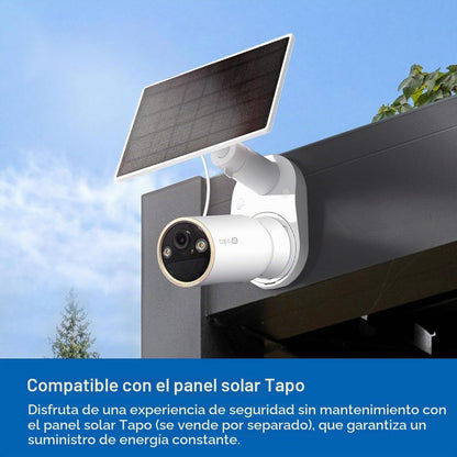 Tapo Cámara de seguridad inalámbrica MagCam 4K para exteriores, mon...