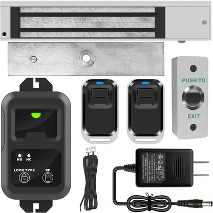 UHPPOTE Control de acceso Outswinging 600lb Sistema de bloqueo de p...
