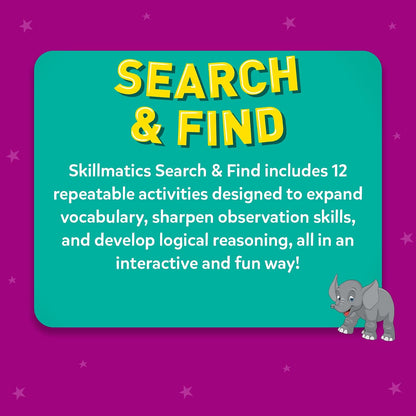 Skillmatics Buscar y encontrar - Actividad de aprendizaje preescola...