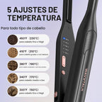 Wavytalk Plancha pequeña tipo lápiz de 0,3 pulgadas para cabello co...