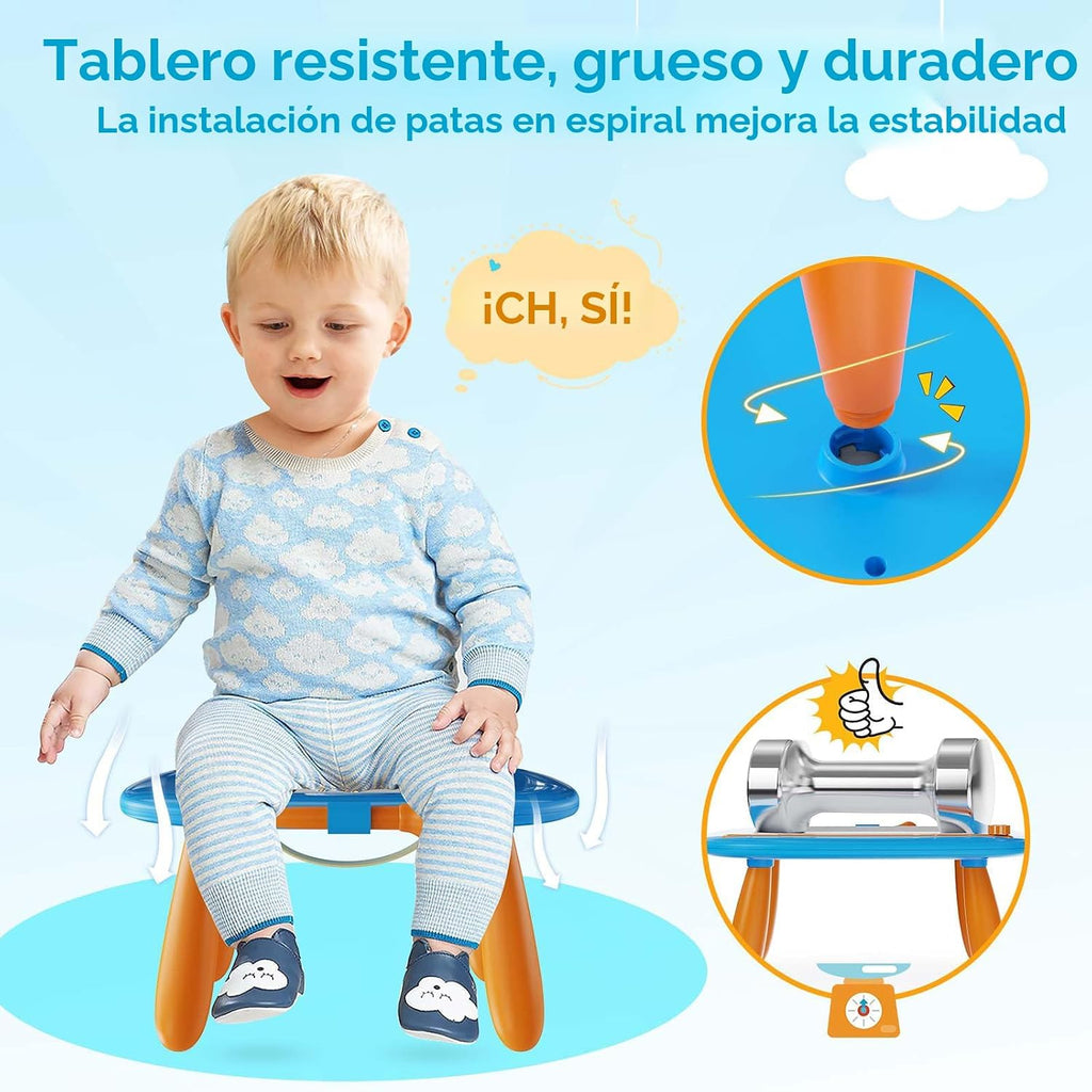 Kikidex Tablero magnético de dibujo, juguetes para niñas pequeñas p...