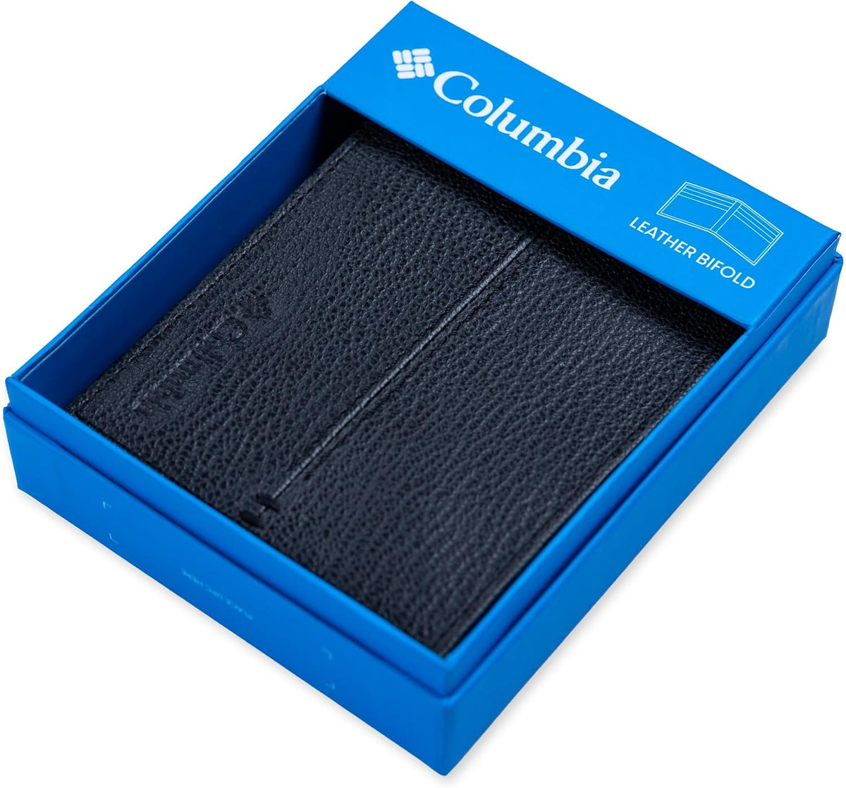 Columbia Billetera plegable delgada RFID para hombre con ventana de...