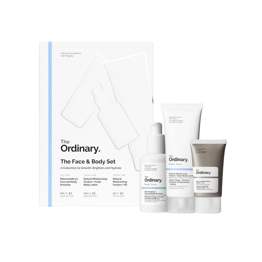 The Ordinary Set Facial y Corporal de Rutina Diaria de Cuidado de l...