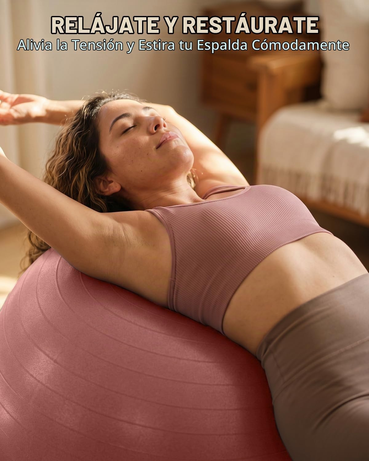 Trideer Pelota de yoga para ejercicio, embarazo, pelota de ejercici...