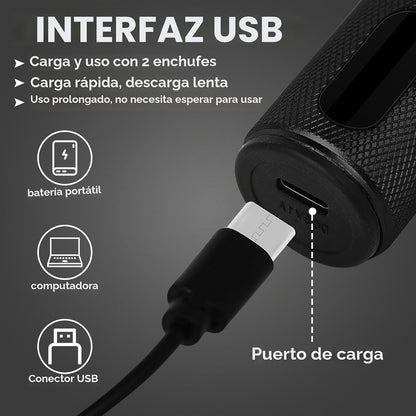 Recortadora de Cabello Profesional para Hombres, Recortadora de Bar...