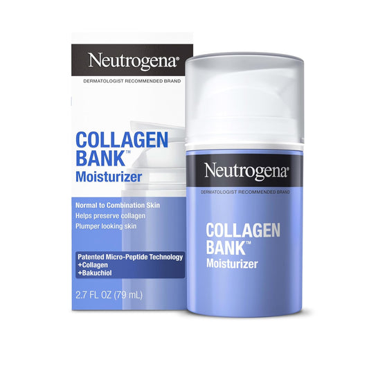 Neutrogena Collagen Bank - Crema hidratante facial, tamaño grande,...