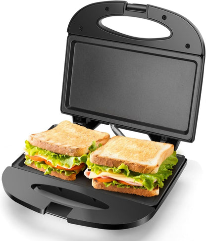 Aigostar Tostadora de Sándwich con Superficie de Parrilla Profunda...