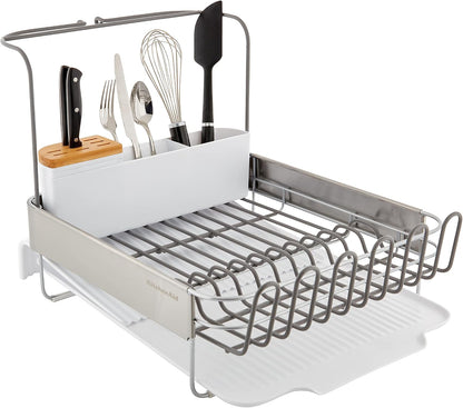 KitchenAid Escurridor de tamaño completo expandible resistente al ó...